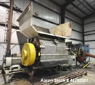 Used- Vecoplan Single Rotor Shredder, Model VAZ/145/250