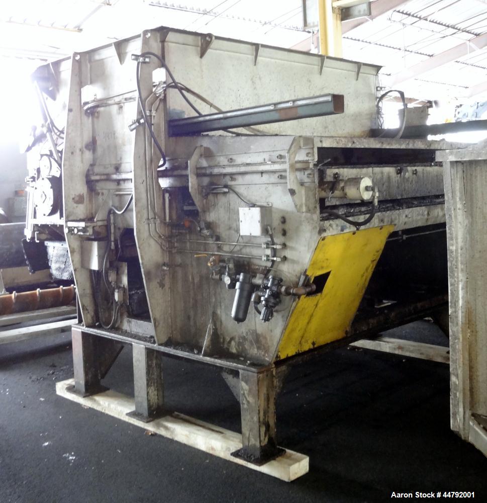 Used Vecoplan Single Rotor Shredder, Model VAZ/145/250