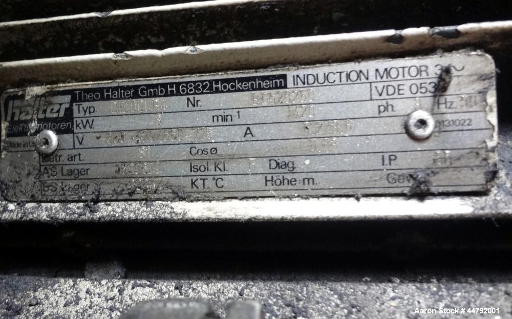 Used Vecoplan Single Rotor Shredder, Model VAZ/145/250