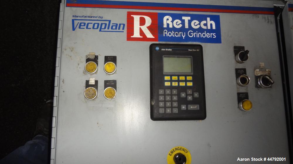 Used Vecoplan Single Rotor Shredder, Model VAZ/145/250