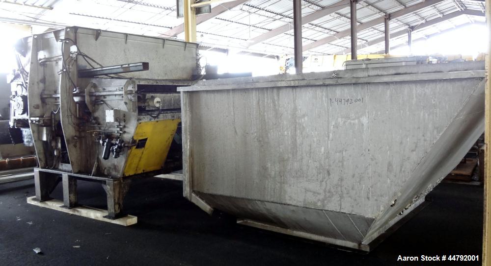 Used Vecoplan Single Rotor Shredder, Model VAZ/145/250