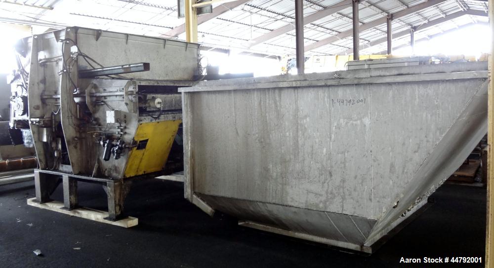 Used- Vecoplan Single Rotor Shredder, Model VAZ/145/250