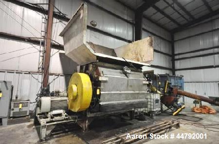 Used Vecoplan Single Rotor Shredder, Model VAZ/145/250