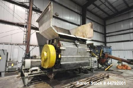 Used- Vecoplan Single Rotor Shredder, Model VAZ/145/250