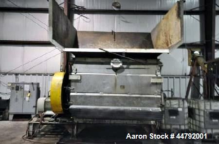 Used Vecoplan Single Rotor Shredder, Model VAZ/145/250
