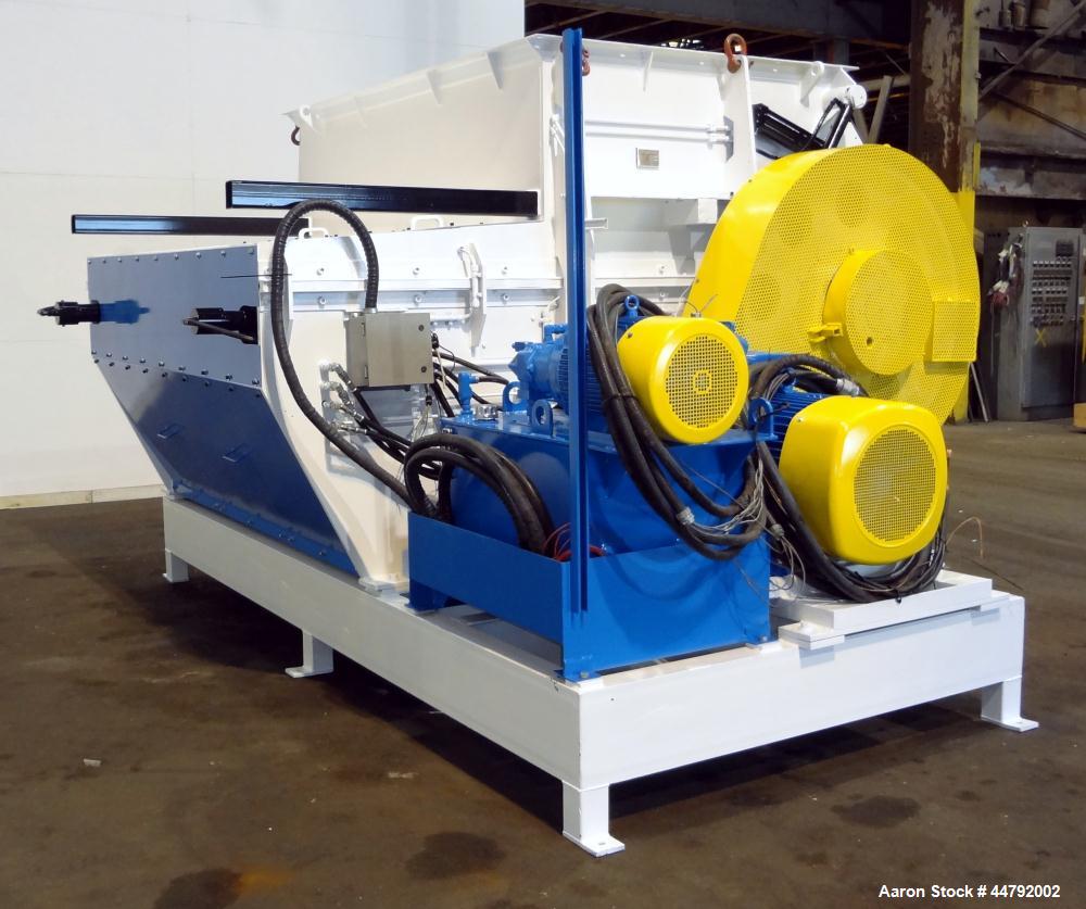 Used Vecoplan Single Rotor Shredder, Model VAZ/145/250