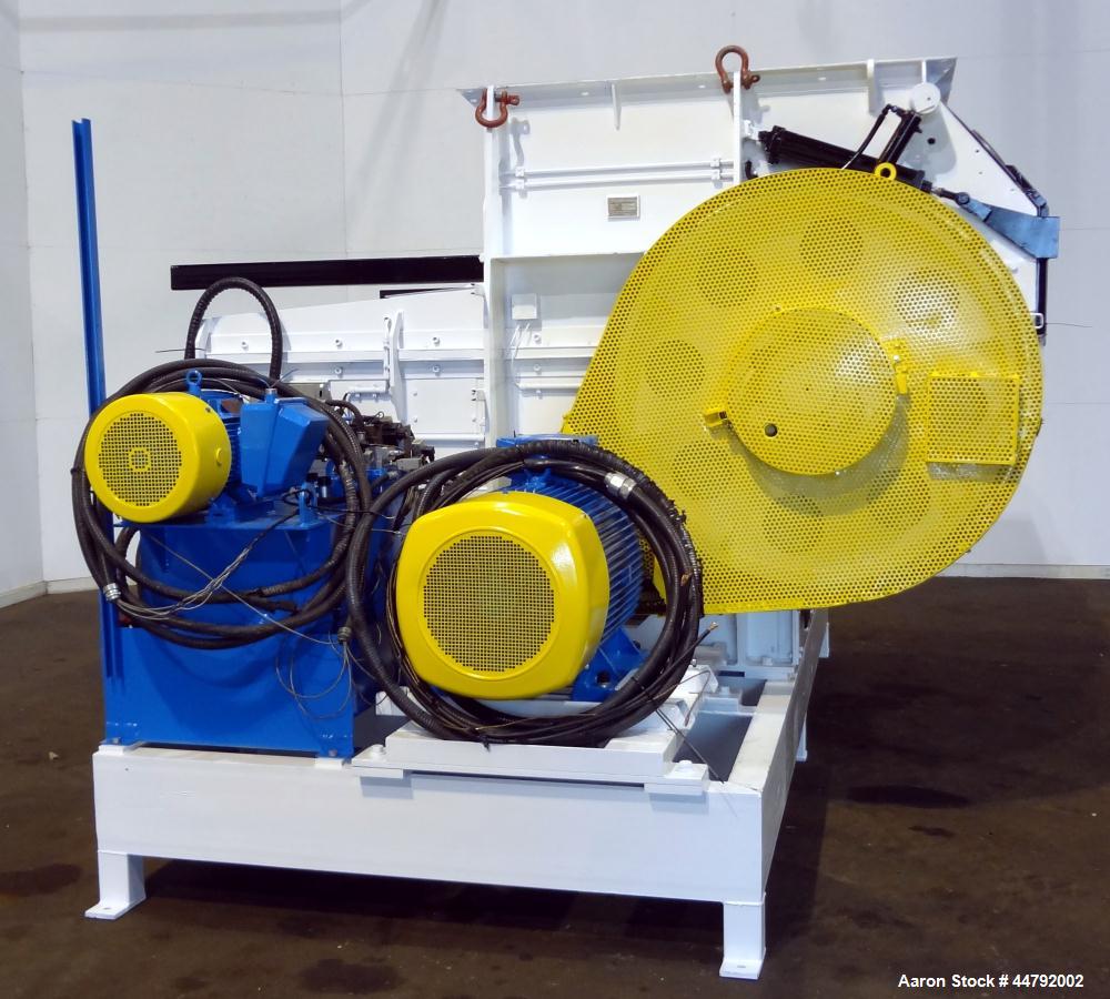 Used Vecoplan Single Rotor Shredder, Model VAZ/145/250