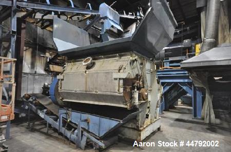 Used Vecoplan Single Rotor Shredder, Model VAZ/145/250