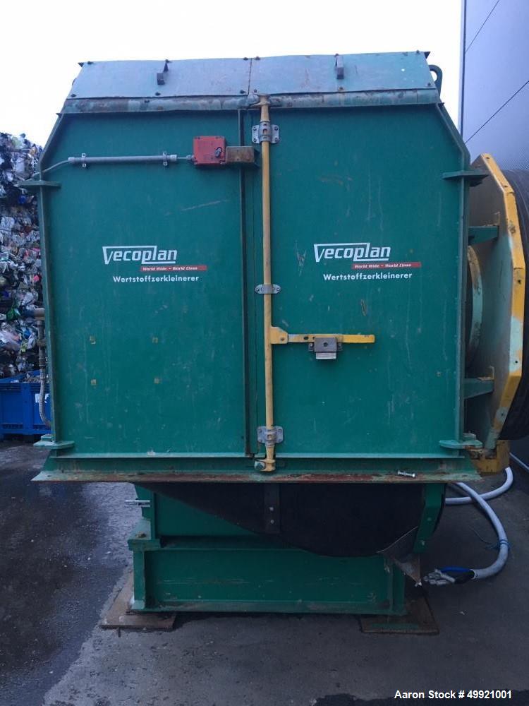 Used- Vecoplan VAZ 160/125 SL Single Rotor Shredder.