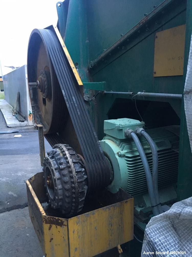 Used Vecoplan VAZ 160/125 SL Single Rotor Shredder.