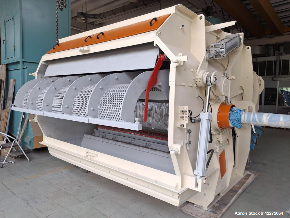 Used Vecoplan VAZ 2500 M-NF-T Single Rotor Shredder | 247 kW | 25,000 kg/hr Capacity | 640 mm × 2500 mm Rotor | Refurbished 2025