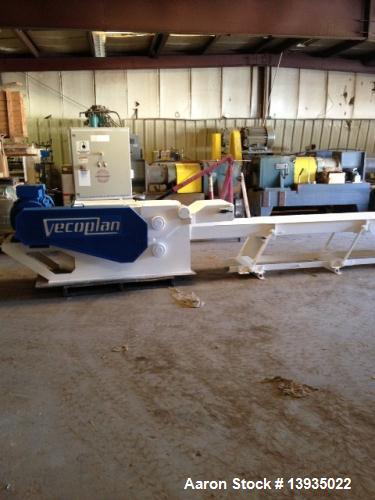 Used- Vecoplan Model VTH 45/12/2 Single Rotor Shredder