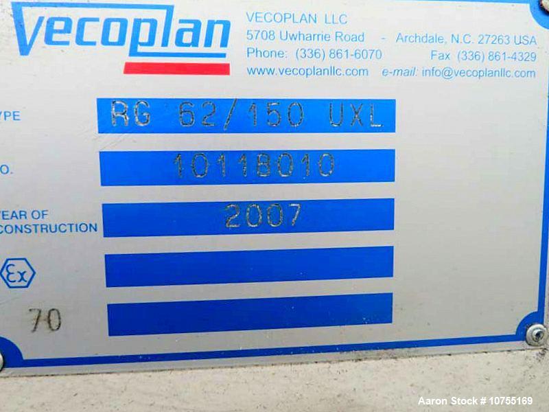 Used Vecoplan/Cumberland Shredding Package – RG62/150UXL Shredder, 1462 Granulator, 48” Infeed Conveyor, Controls