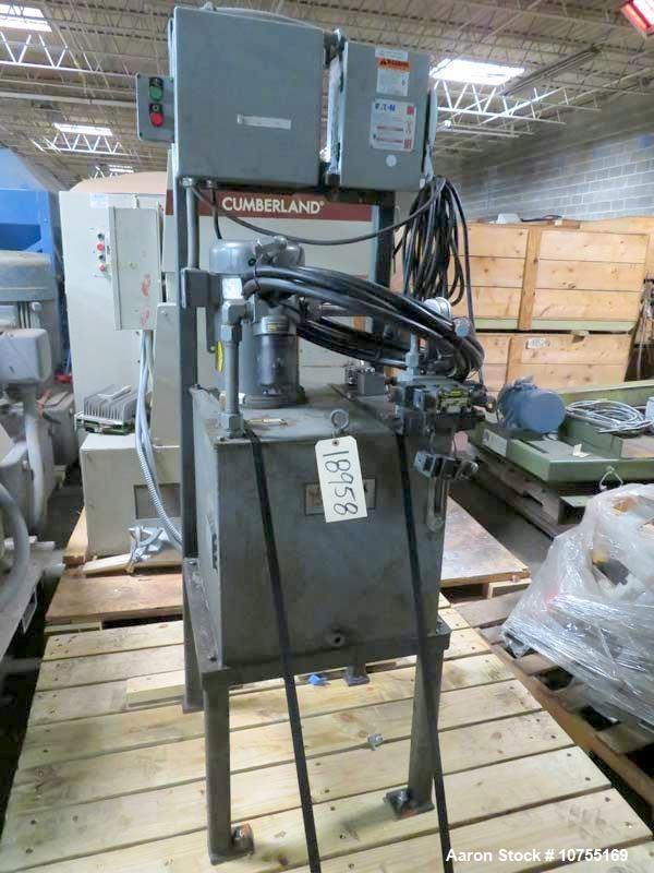 Used Vecoplan/Cumberland Shredding Package – RG62/150UXL Shredder, 1462 Granulator, 48” Infeed Conveyor, Controls