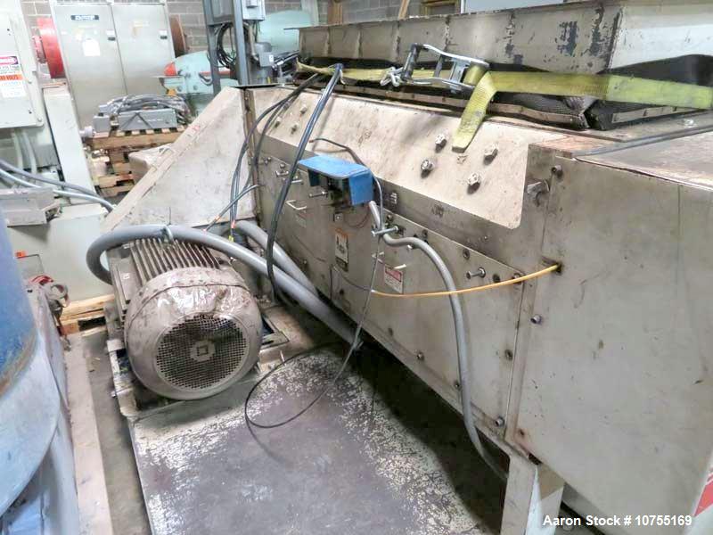Used Vecoplan/Cumberland Shredding Package – RG62/150UXL Shredder, 1462 Granulator, 48” Infeed Conveyor, Controls