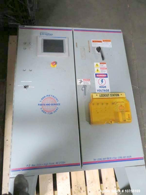Used Vecoplan/Cumberland Shredding Package – RG62/150UXL Shredder, 1462 Granulator, 48” Infeed Conveyor, Controls