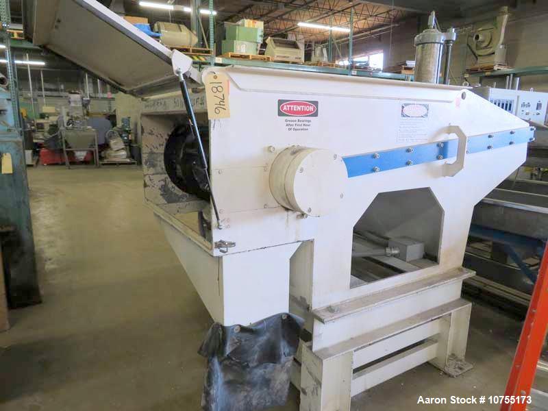 Used Vecoplan RG42/60XL Shredding System – 60 HP, Double-Row Cutter Rotor, Infeed/Discharge Conveyors, OEM Controls