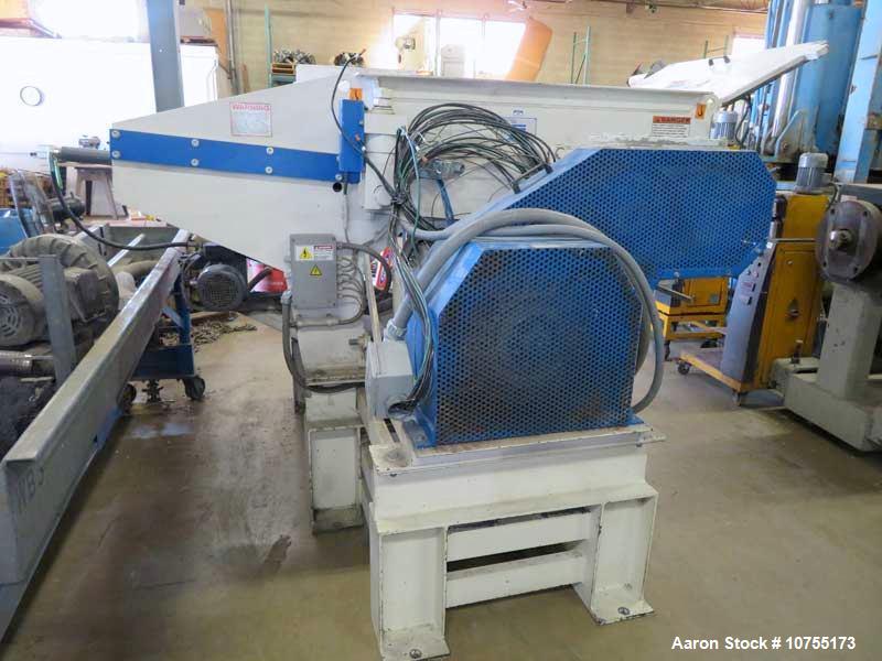 Used Vecoplan RG42/60XL Shredding System – 60 HP, Double-Row Cutter Rotor, Infeed/Discharge Conveyors, OEM Controls