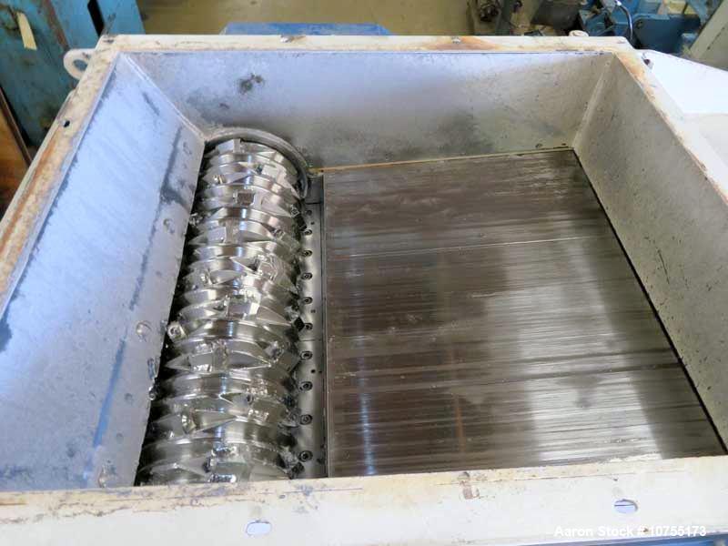 Used Vecoplan RG42/60XL Shredding System – 60 HP, Double-Row Cutter Rotor, Infeed/Discharge Conveyors, OEM Controls