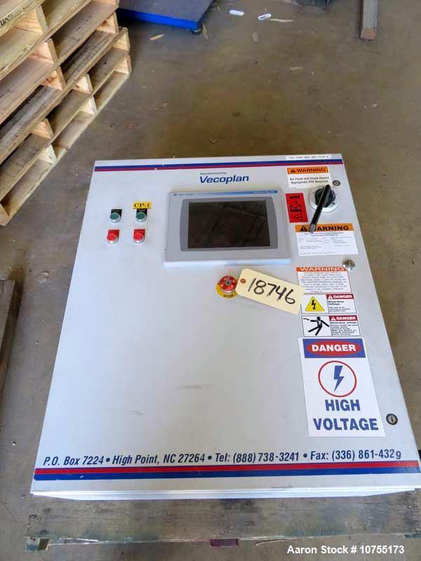 Used Vecoplan RG42/60XL Shredding System – 60 HP, Double-Row Cutter Rotor, Infeed/Discharge Conveyors, OEM Controls
