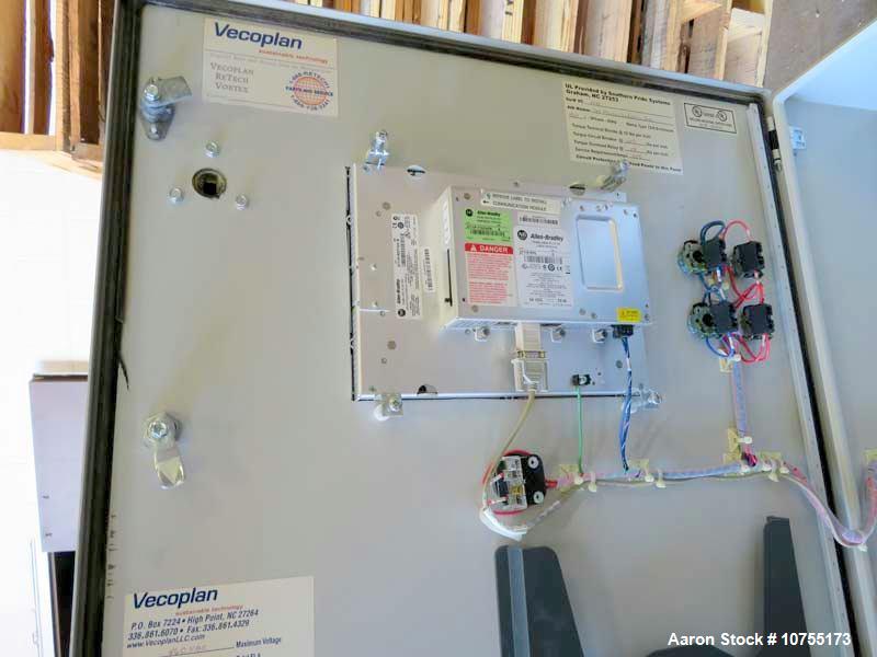 Used Vecoplan RG42/60XL Shredding System – 60 HP, Double-Row Cutter Rotor, Infeed/Discharge Conveyors, OEM Controls