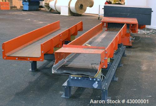 Used Weima Slow Speed Shredder, Model WLH600S/45 Leopard, Carbon Steel. Approximately 368mm (14.4" diameter) x 24" wide (32) bolt on blade  V rotor, driven by a 45 kw (60 hp), 3/60/460 volt, 1770 rpm...
