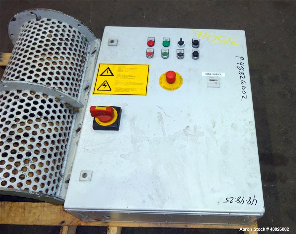 Used- Zeno Low Noise Grinder, Type: ZTLP 800 x 1000, Carbon Steel.