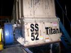 Unused-Marathon Shredder, Model SS-52-100, Single Shaft Shredder. 51” x 58” throat size opening, hydraulic feed, 100 horsepower, Allen Bradley controls, includes conveyor. Mfg 2003.