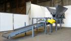Used Dual Rotor Shredder, Carbon Steel. Approximate chamber 60