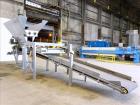 Used Dual Rotor Shredder, Carbon Steel. Approximate chamber 60