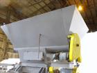 Used Dual Rotor Shredder, Carbon Steel. Approximate chamber 60