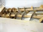 Used Dual Rotor Shredder, Carbon Steel. Approximate chamber 60
