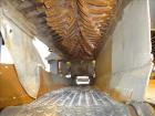 Used Dual Rotor Shredder, Carbon Steel. Approximate chamber 60