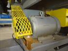 Used Dual Rotor Shredder, Carbon Steel. Approximate chamber 60
