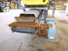 Used Dual Rotor Shredder, Carbon Steel. Approximate chamber 60