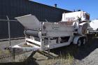Used Diesel driven shredder trailer. With a 53