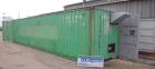 Used Chung Shun Industrial Shredder Line consisting of: (1) 40' sea container containing (1) Tung Shun crusher/shredder. Approximately 27 5/8'' x 35 1/2'' feed throat with hopper, 4'' thick hook kniv...