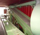 Used Chung Shun Industrial Shredder Line consisting of: (1) 40' sea container containing (1) Tung Shun crusher/shredder. Approximately 27 5/8'' x 35 1/2'' feed throat with hopper, 4'' thick hook kniv...