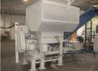 Used EconoGrind single shaft shredder, model ESS 1200. Feed throat opening 55.9