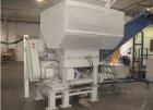 Used-EconoGrind single shaft shredder, model ESS 1200. Feed throat opening 55.9