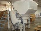 Used EconoGrind single shaft shredder, model ESS 1200. Feed throat opening 55.9