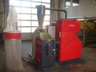 Used Eureka 15 Cable Shredder. 30 hp/22 kW drive, throughput 330 lbs/hour (150 kg/h).
