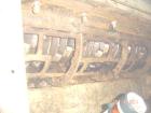 USED: Holzmag single roll shredder. Material of construction is carbon steel on product contact areas. 11.7