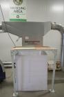 Used Kongskilde Multidicer, Model KM18, Paperboard Skeleton Frame Shredder. Includes: Infeed conveyors and control panels. Kongskilde Multiair 1100 (10 hp) blower 3 ph 460V. Kongskilde ITF160 inline ...