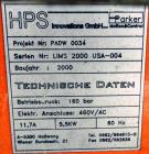 Used Lindner Micromat Single Shaft Shredder, Model MS2000.