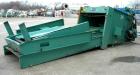 Used: Carbon Steel Maren pinch conveyor shredder, model 60-PC/SHR