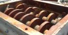 Used Carbon Steel Mitts & Merrill Twin Shaft Shredder, Model 1417