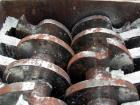 Used Carbon Steel Mitts & Merrill Twin Shaft Shredder, Model 1417