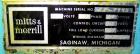 Used Carbon Steel Mitts & Merrill Twin Shaft Shredder, Model 1417