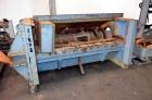 Used Eldan Recycling / E. Laursens Rasper, Model R1400/4, Carbon Steel. (1) Single shaft with wedge mounted blades. Hydraulically driven. Includes a feed hopper, and stand. Designed for preparing for...